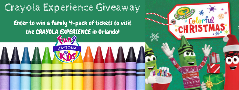 Crayola Experience Orlando Colorful Christmas Giveaway 2024