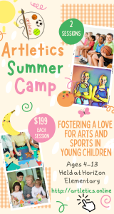 Artletics Summer Camp