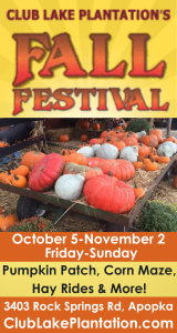 Club Lake Plantation Fall Festival