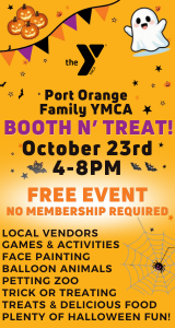 Port Orange YMCA Booth n Treat 