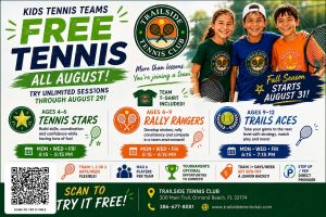 FREE Kids Tennis Teams &ndash; Trailside Tennis Club