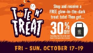 Once Upon A Child Halloween Tote N Treat