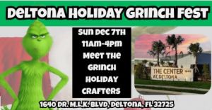 Deltona Holiday Grinch Fest inside The Center of Deltona