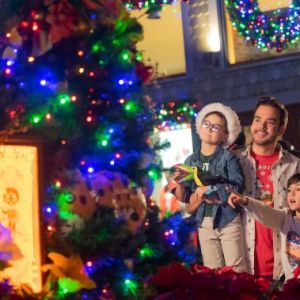 Disney Springs Christmas Tree Stroll