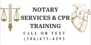 Notary and CPR Training
