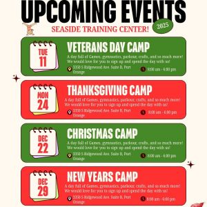 Seaside Training Center Winter Break Camps