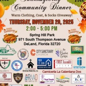 Deland Thanksgiving community dinner
