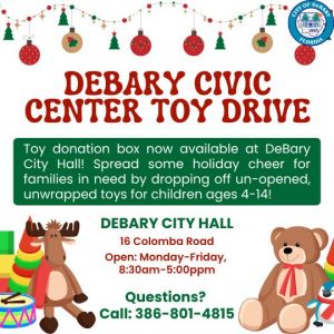 DeBary Civic Center Toy Drive
