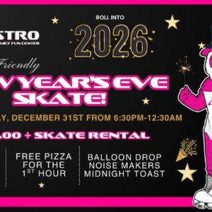 Astro Skate: NYE Family Friendly Skate
