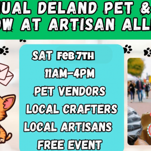 Valentine's Day Craft & Pet Event at Artisan Alley