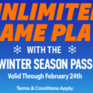 Dave and Busters Winter Season Pass