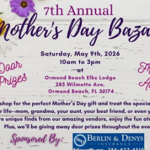 Elks Lodge: Mother's Day Bazaar
