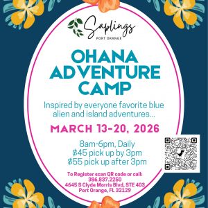 Saplings Port Orange Spring Break Camp