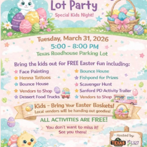 Easter Parking Lot Party