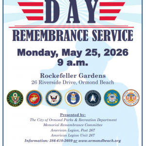 Rockefeller Gardens Memorial Day Remembrance Service