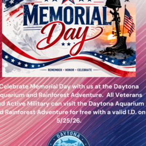 Daytona Aquarium And Rainforest Adventure - Memorial Day