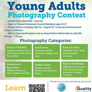 River of Lakes Heritage Corridor Young Adults Photography Exhibit And Contest