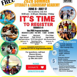 Catalyst Global Youth Initiatives, Inc. - Summer Academy