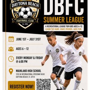 Daytona Beach Football Club Summer Leagues