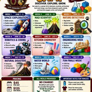 Shield Christian Academy Summer Camp
