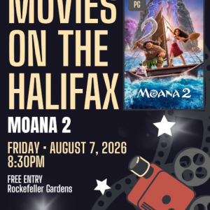 Movies on the Halifax - Moana 2