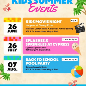Campbell Aquatic Center - Back To School Pool Party