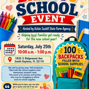 Kelsie Saskill State Farm Agency - Back To School Event