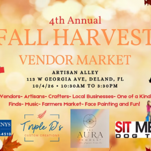 Artisan Alley Fall Harvest Vendor Market