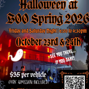 Blue Spring State Park Presents "Halloween At BOO Spring"