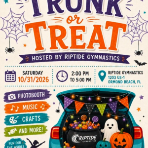 Riptide Gymnastics Trunk or Treat