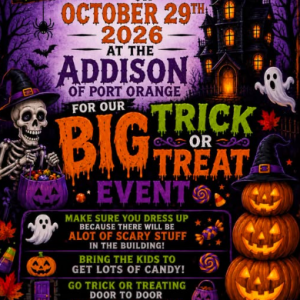 The Addison Of Port Orange Trick Or Treat Event