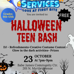 City Of New Smyrna Beach - Halloween Teen Bash