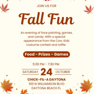 Chick Fil A International Speedway - Fall Fun