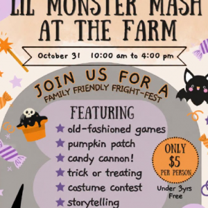Florida Agricultural Legacy Learning Center - Lil Monster Mash At The Farm