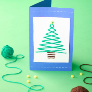 Michaels - Hand Stitched Card