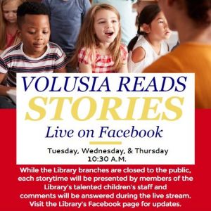 Volusia Reads Stories! From Volusia County Public Library