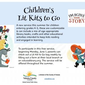 Children's Lit Kits To-Go: Volusia County Public Library