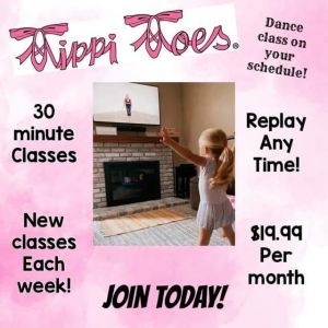 Tippi Toes Virtual Dance Classes (ages 2-8)