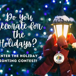 Orange City Annual Holiday Lights Contest