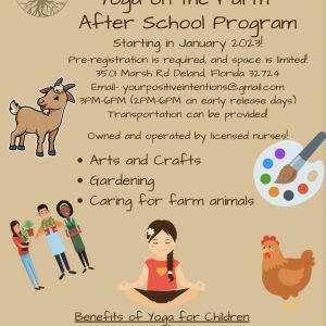 Yoga on the Farm After School Program