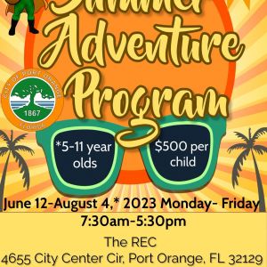 City of Port Orange Summer Adventure Program