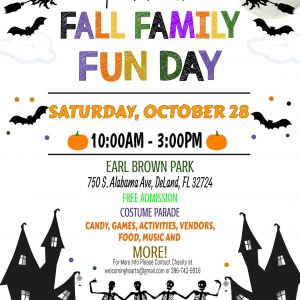 10/28 Welcoming Hearts 3rd Annual Fall Family Fun Day