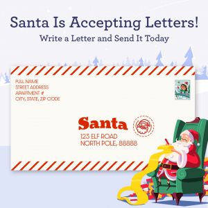 11/04 - 12/09 USPS Operation Santa Letters