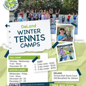 Kurt Collis Tennis Academy Winter Camp