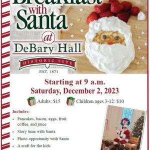 12/02 DeBary Hall Breakfast with Santa