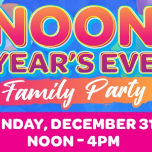 12/31 NOON Year’s Eve FUN at Daytona Lagoon