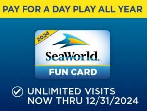 Sea World Fun Card 2024