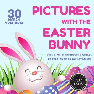 03/30 Pictures with the Easter Bunny at City Limits Taproom