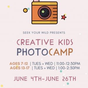 Creative Kids Photography Camp