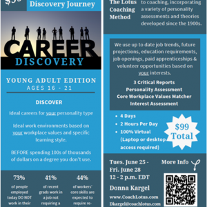 Youth Career Coaching Virtual Journey